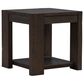 Belle Furnishings Lennox Hill Square End Table in Bark, , large
