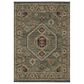 Oriental Weavers Legacy Green, Orange and Blue 6"7" x 9"6" Area Rug, , large