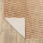 Oriental Weavers Oliver Rust and Beige 9"10" x 12"10" Area Rug, , large
