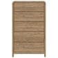 Ashley Gramburg 4 Piece Twin Platform Panel Bedroom Set in Warm Brown, , large