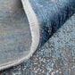 Feizy Cadiz 39FWF 13" x 20" Blue and Gray Area Rug, , large