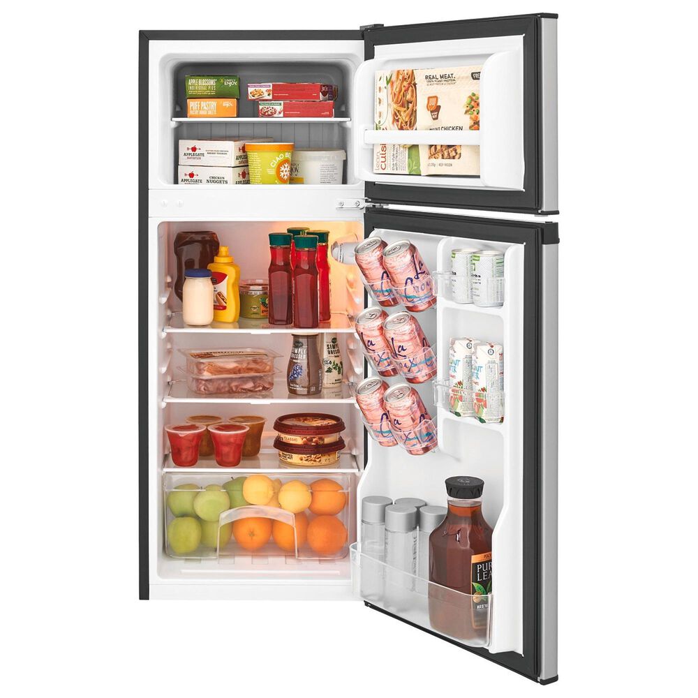 Frigidaire 4.5 Cu. Ft. Top Freezer Compact Refrigerator in Silver Mist, , large
