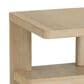 Golden Wave Furniture Pacific Grove Chairside Table in Sand Dune, , large