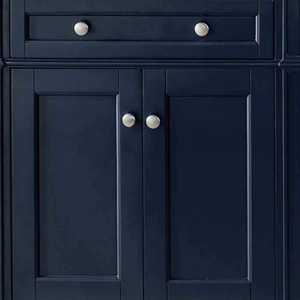 James Martin Vanities Brittany 72&quot; Double Bathroom Vanity in Victory Blue with 3 cm Victorian Silver Quartz Top and Rectangular Sinks, , large