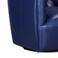 Italiano Furniture Cambria Mira Swivel Chair in Blue, , large