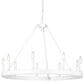 Golden Lighting Alastair 9-Light Chandelier in Matte White, , large