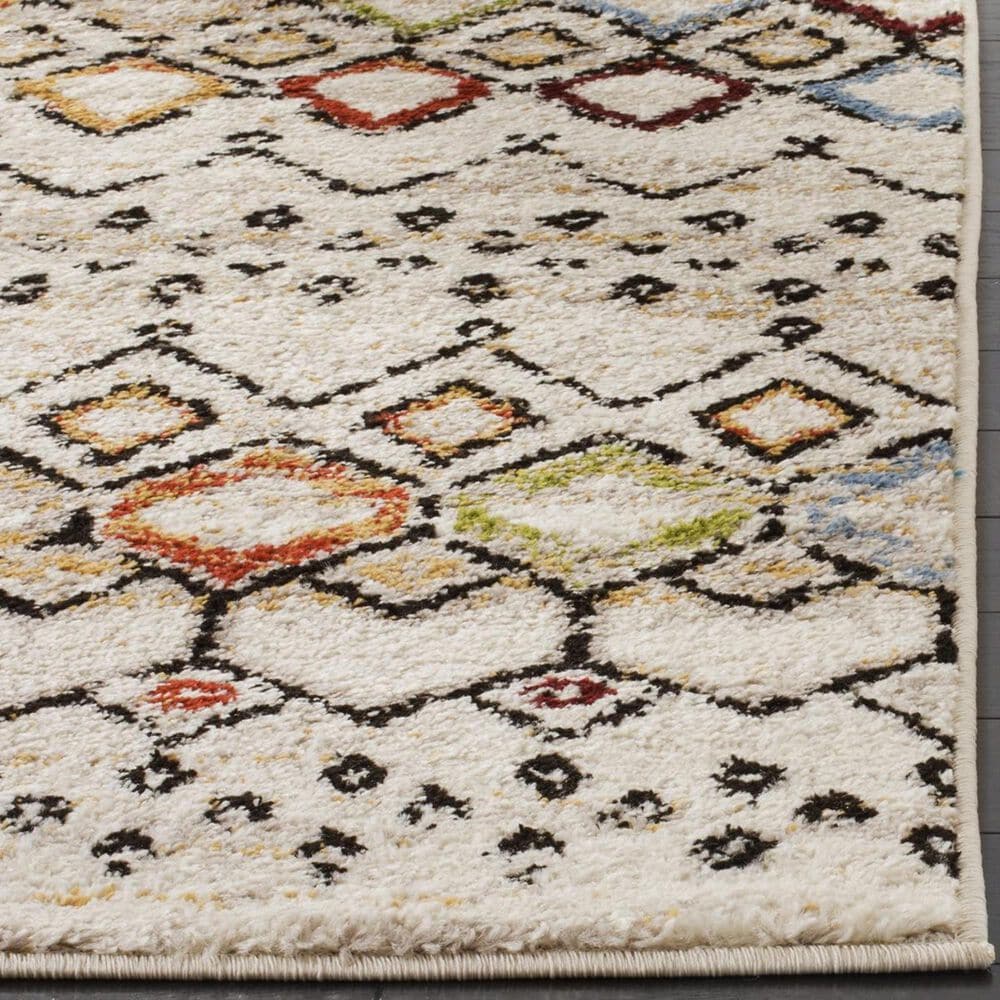 Safavieh Amsterdam AMS108K-4 4&#39; x 6&#39; Ivory/Multi Area Rug, , large