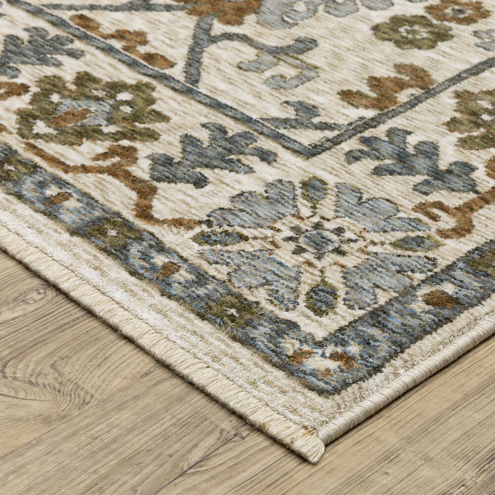 Oriental Weavers Hastings HA02I 7&#39;10&quot; x 10&#39;10&quot; Blue Area Rug, , large