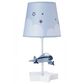 Lambs and Ivy Little Aviator Table Lamp with Shade and Bulb in White, , large