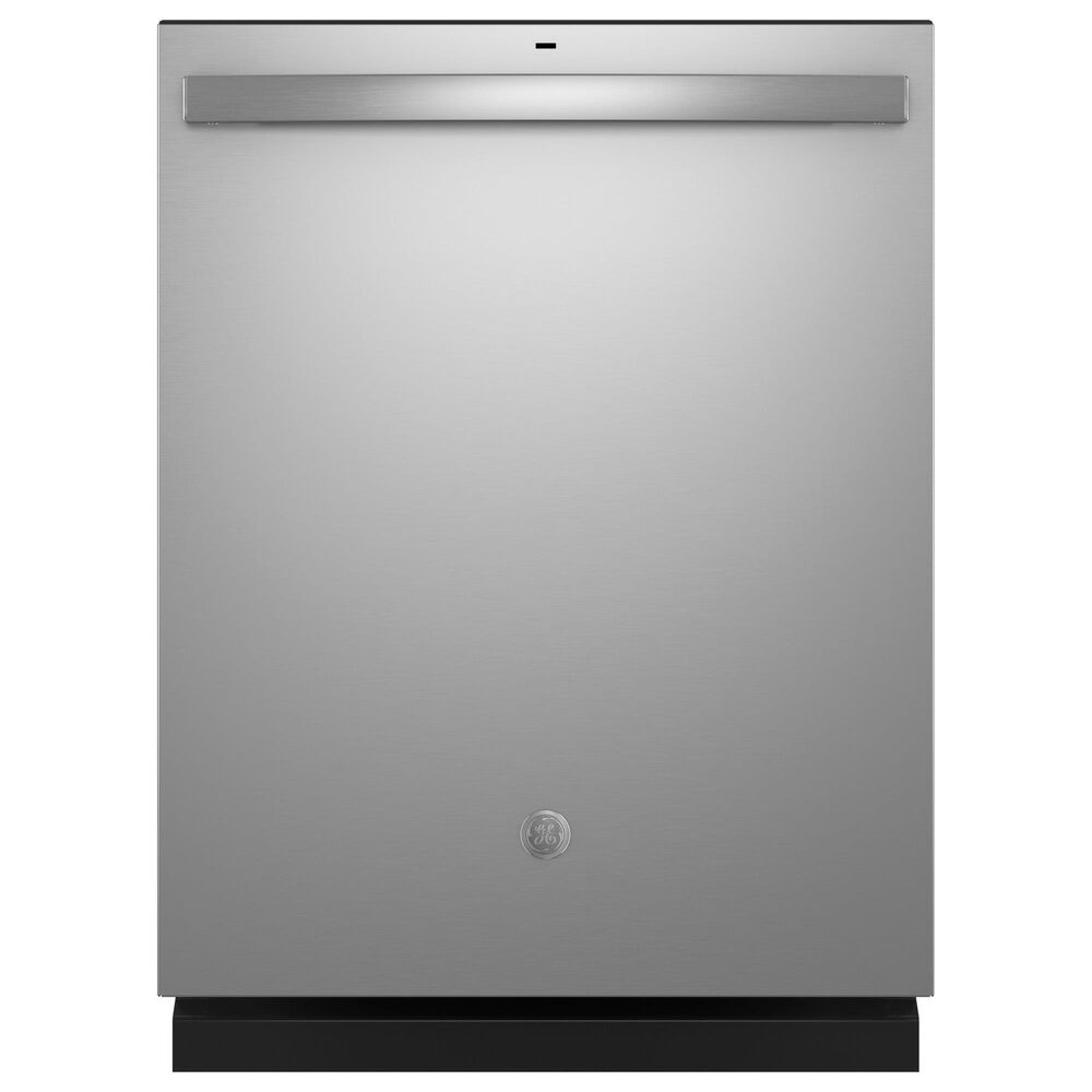 GE Appliances 4-Piece Kitchen Package with 25.7 Cu. Ft. French Door Refrigerator and 5.3 Cu. Ft. 5-Element Freestanding Electric Range in Stainless Steel, , large