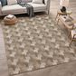 Dalyn Rug Company Soft Essentials Chevron Mocha 3" x 5" Area Rug, , large