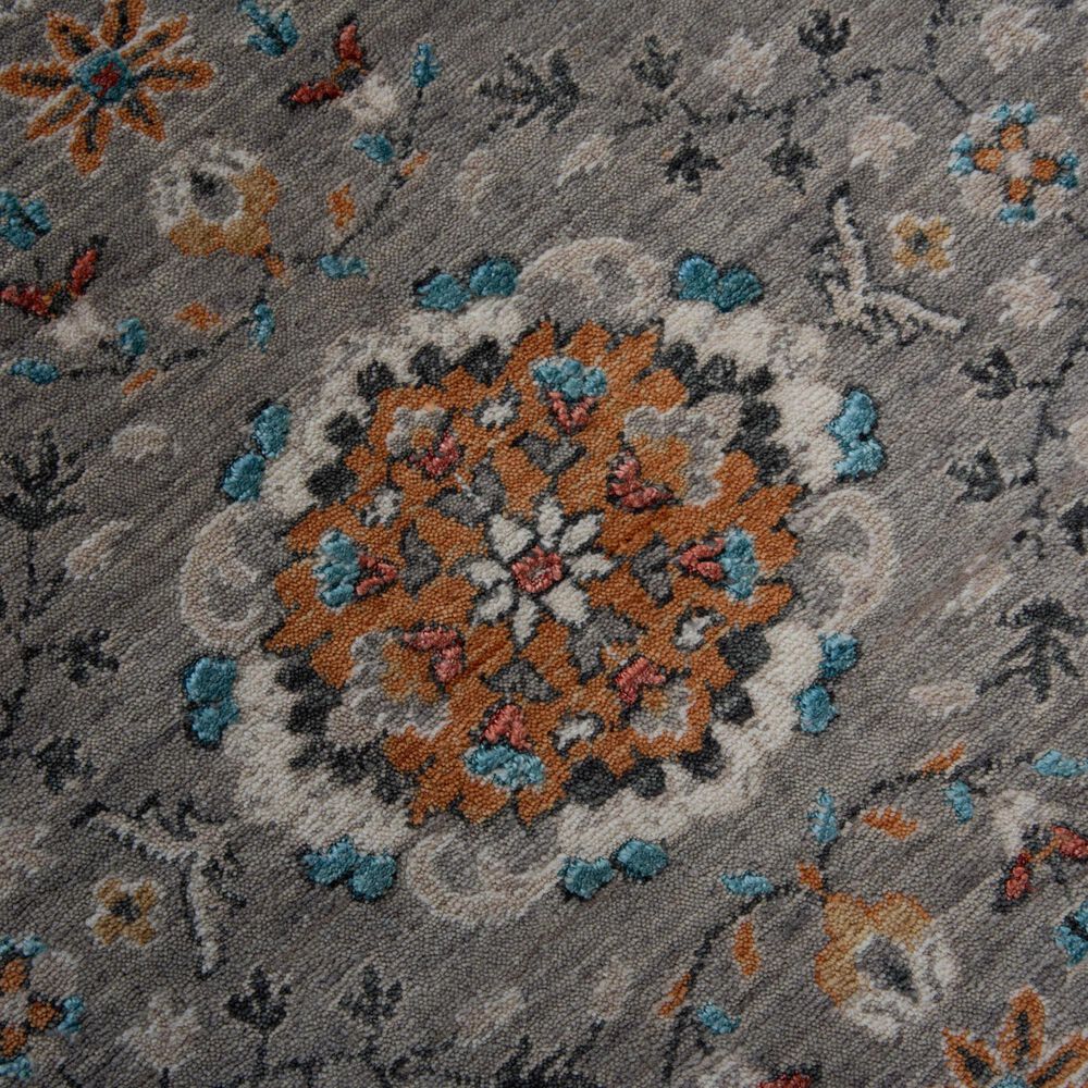 RIZZY Intrigue ITG152 Gray 2'6" x 8' Runner, , large