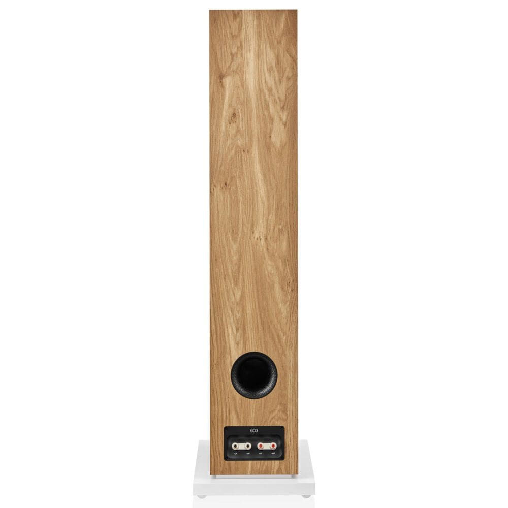 Bowers and Wilkins 600 Series S3 3-Way Floorstanding Loudspeaker in Oak, , large
