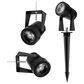 Monster Smart Illuminessence 4-Piece LED Smart Spotlight Outdoor Yard Light Set, , large