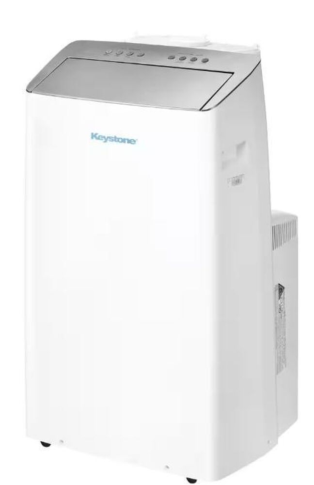 Keystone 12000 BTU Portable Air Conditioner with Inverter Technology in White, , large