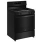Whirlpool 5.1 Cu. Ft. Gas Range with Crispy Mode and Dishwasher Safe Grates in Black, , large