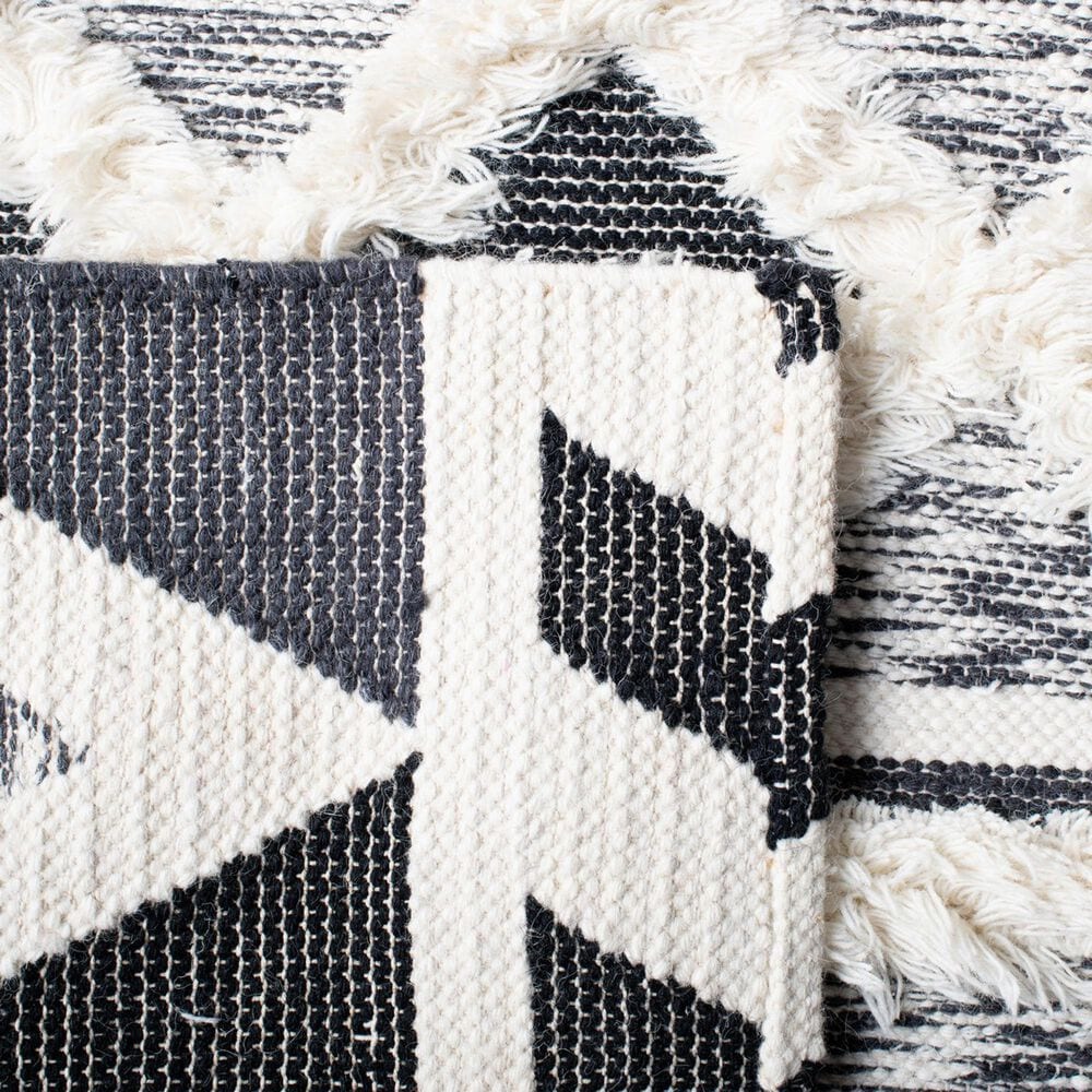 Safavieh Natura NAT685A 3&#39; x 5&#39; Ivory and Black Area Rug, , large