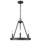Golden Lighting Alastair 3-Light Chandelier in Matte Black, , large