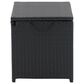 CorLiving Parksville Patio Cooler Table in Black, , large
