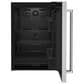 KitchenAid 24" Undercounter Refrigerator with Stainless Steel Door in Black and Stainless Steel, , large