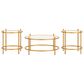Ashley Pearlox 3-Piece Occasional Table Set in Gold, , large