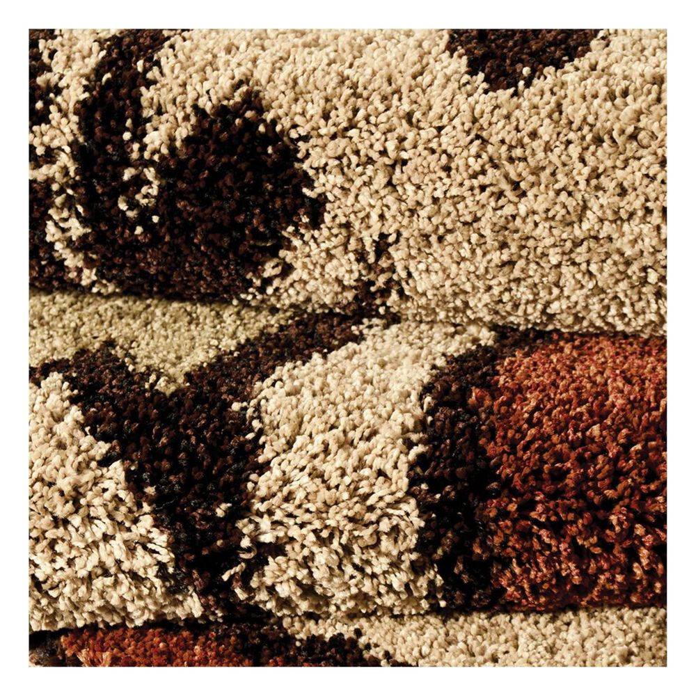 Orian Wild Weave 1608 Getty 5'3" x 7'5" Bisque Area Rug , , large