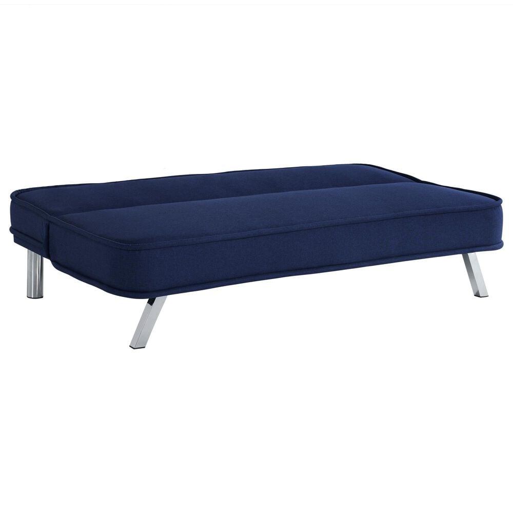 Lifestyle Solutions Toni Convertible Sofa in Navy, , large