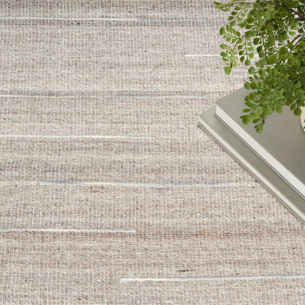 Nourison Interweave 6&#39; x 9&#39; Grey Area Rug, , large