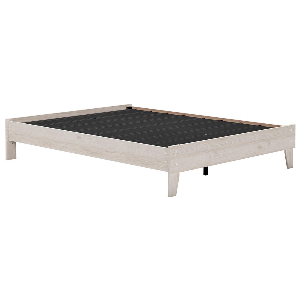 Ashley Socalle Queen Platform Bed in Natural, , large