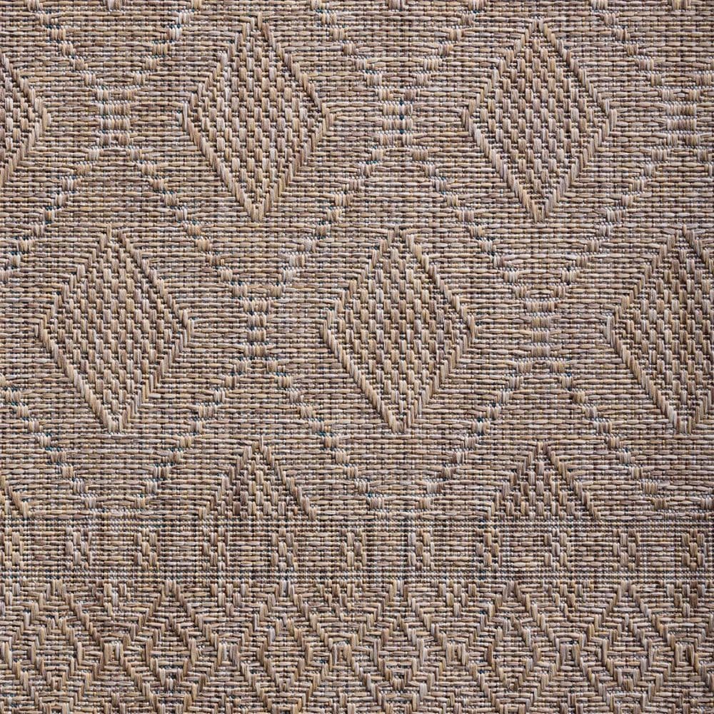 Amber Lewis x Loloi Topanga 7&#39;10&quot; x 10&#39; Natural and Mist Indoor/Outdoor Area Rug, , large
