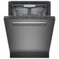 Bosch 800 Series 24" Built In Dishwasher in Black Stainless Steel, , large