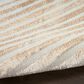 Nourison Brushstrokes 2"2" x 7"6" Beige and Silver Runner, , large