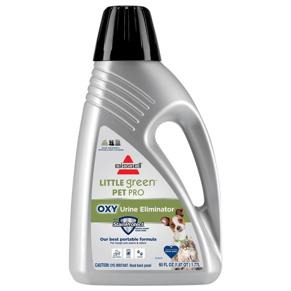 Bissell Little Green Pet Pro Oxy Portable Carpet Cleaner Formula, , large