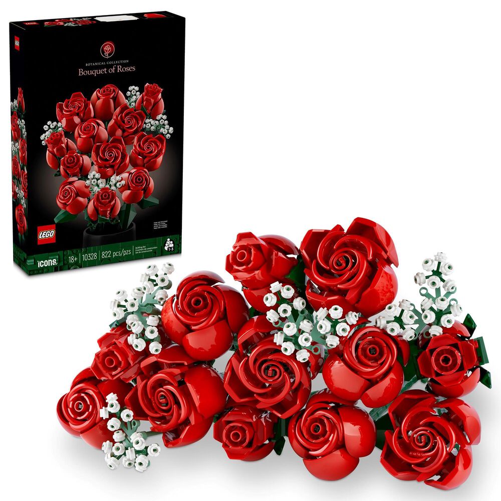 LEGO Botanicals Collection Bouquet of Roses, , large