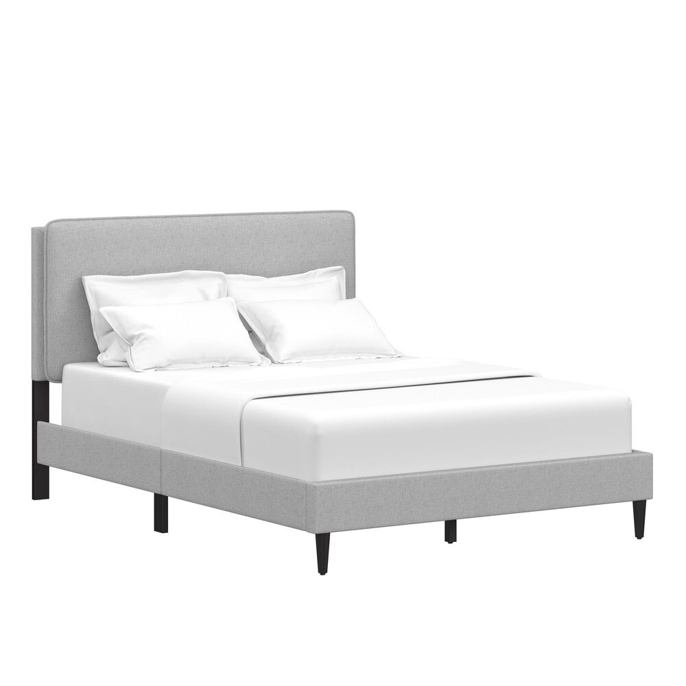 The Monday Company Full Upholstered Bed in Gray, , large