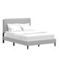 The Monday Company Full Upholstered Bed in Gray, , large