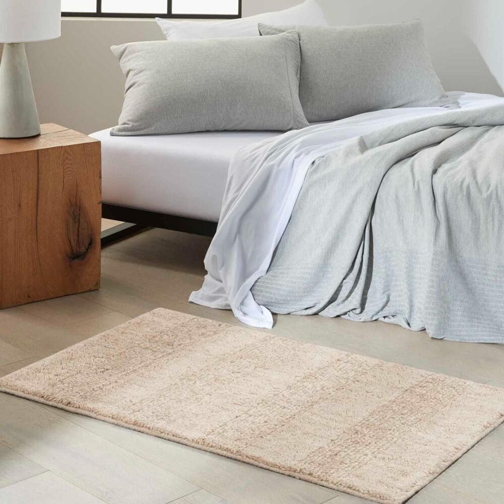 Nourison Calvin Klein Spun 2&#39; x 3&#39; Beige Area Rug, , large