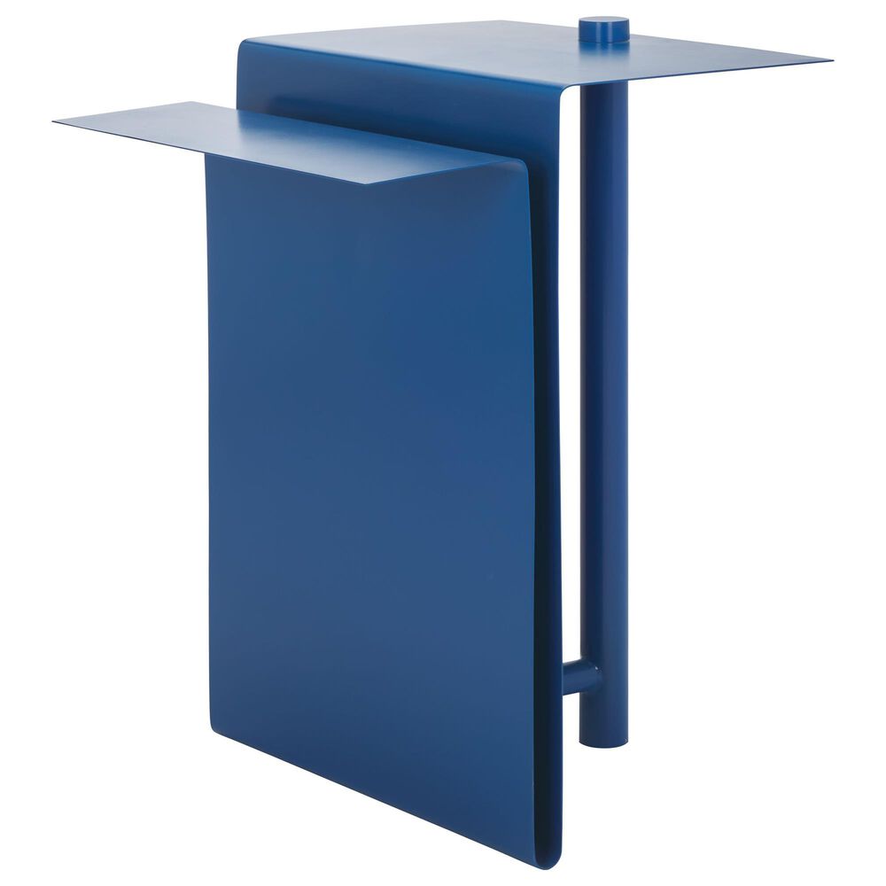 Safavieh Aldwyn Metal Accent Table in Blue, , large