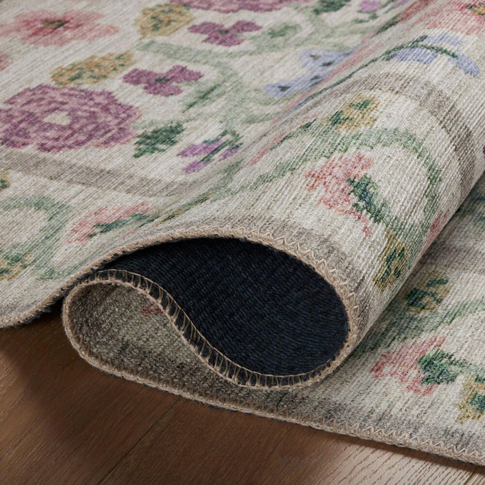 Rifle Paper Co Rosa 5&#39; x 7&#39;6&quot; Ivory Area Rug, , large