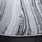 Safavieh Craft 6"7" Round Light Grey and Grey Area Rug, , large