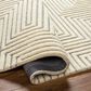 Surya Brook 2" x 3" Beige and Medium Gray Area Rug, , large