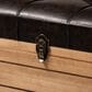 Baxton Studio Edmund Storage Ottoman in Dark Brown, , large