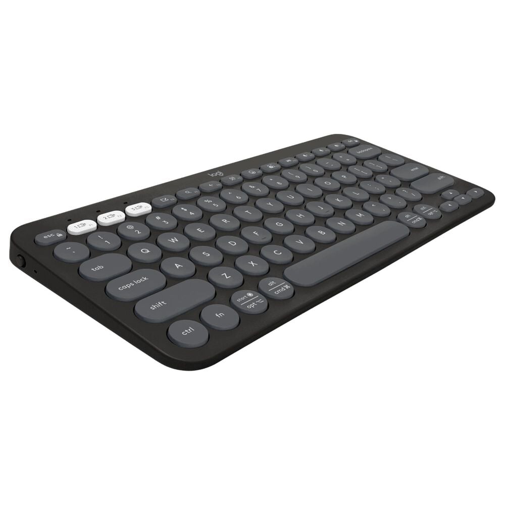 Logitech Pebble Keys 2 K380s Bluetooth Keyboard in Tonal Graphite, , large