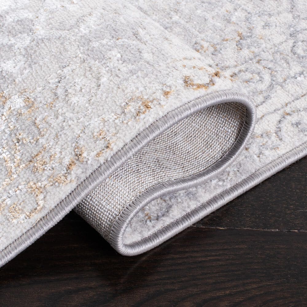 Safavieh Orchard ORC684 2&#39;2&quot; x 9&#39; Grey and Gold Runner, , large