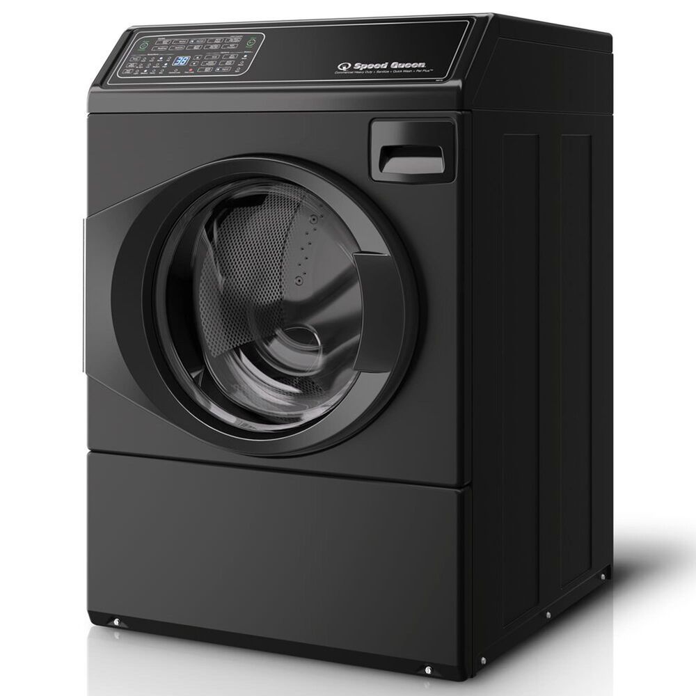 Speed Queen 3.5 Cu. Ft. Left Hinge Front Load Washer in Matte Black, , large