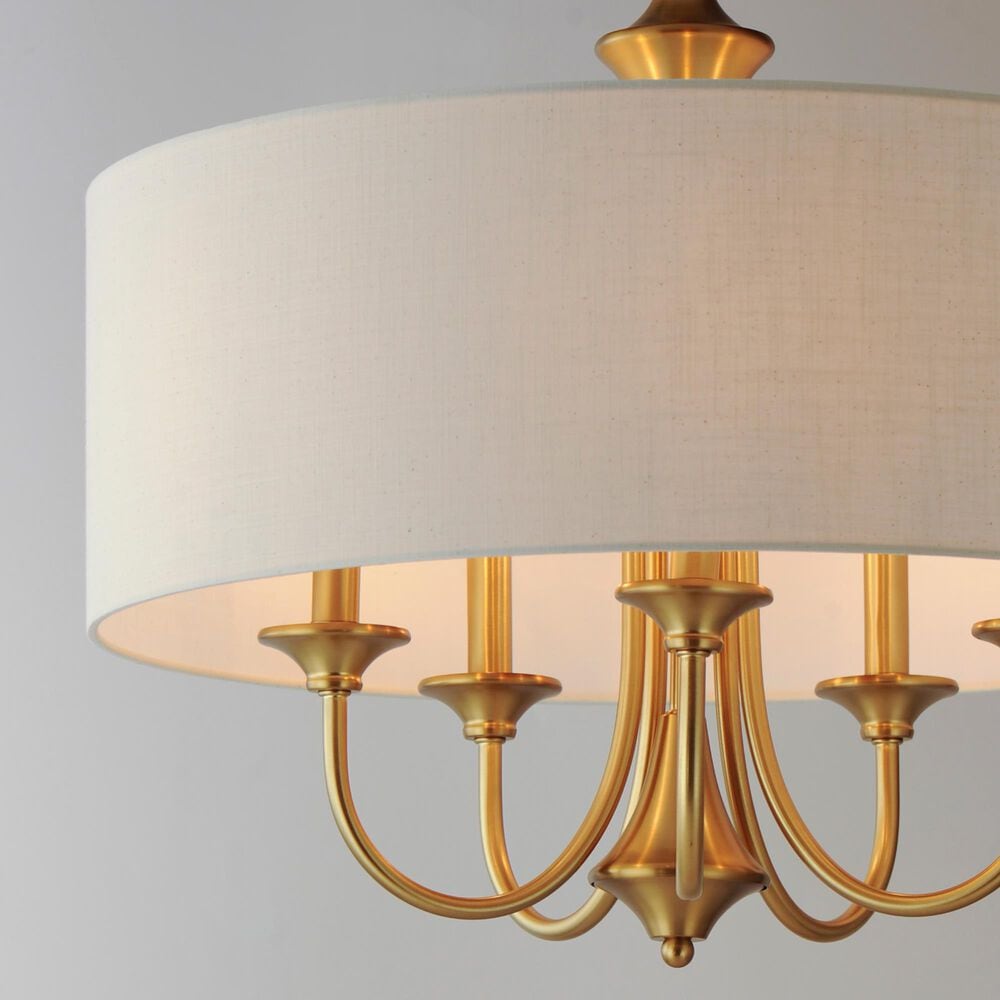 Maxim Lighting Bongo 5-Light Pendant in Natural Aged Brass, , large