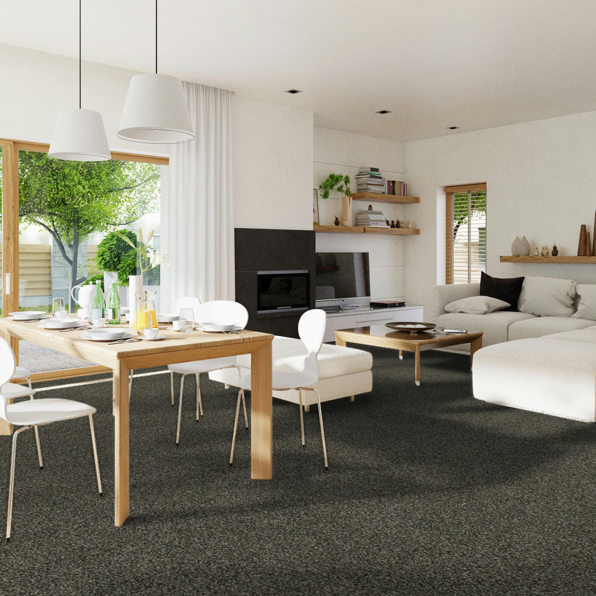 Dream Weaver Luxor I Carpet in Midnight Shadow