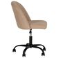 Linon Home Decor Skyla Swivel Office Chair in Beige, , large