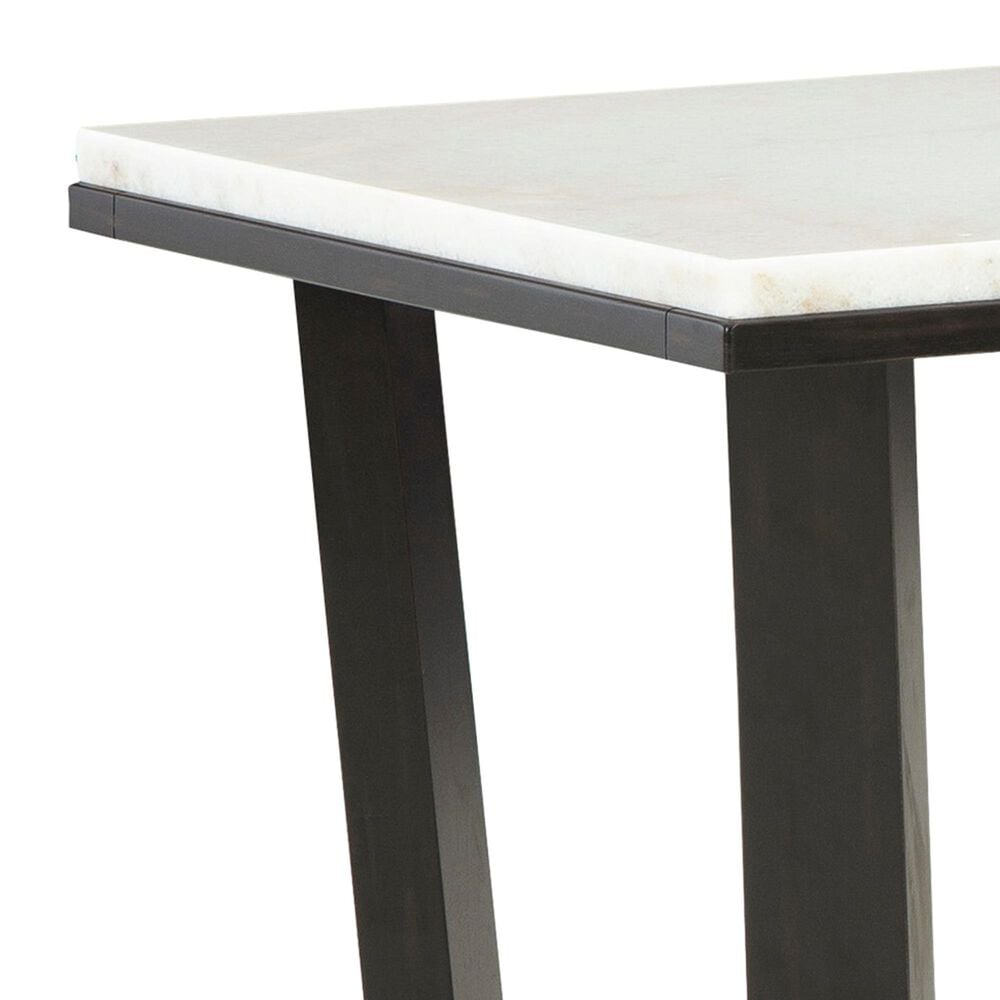 Ashley Frostead End Table in White and Dark Espresso, , large
