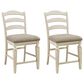 Ashley Realyn Counter Stool Set of 2 in Chipped White, , large